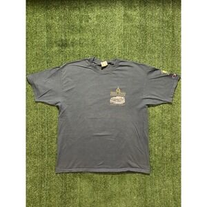 VTG 90s Champion Cheer For Old Notre Dame Football Shirt XL  Double Sided